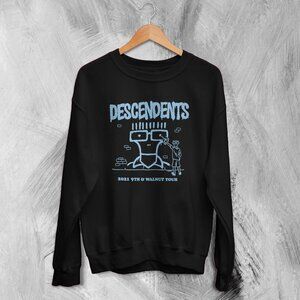 Descendents 9th  Walnut Punk Rock Band Tour Streetwear Retro Music Sweatshirt 05